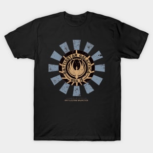 Battlestar Galactica Retro Japanese T-Shirt